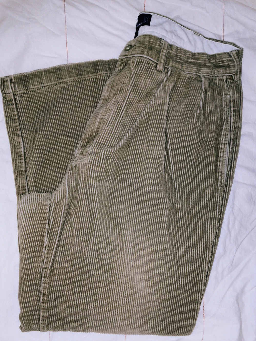 Polo by Ralph Lauren Tan Wide-Wale Corduroy Pants